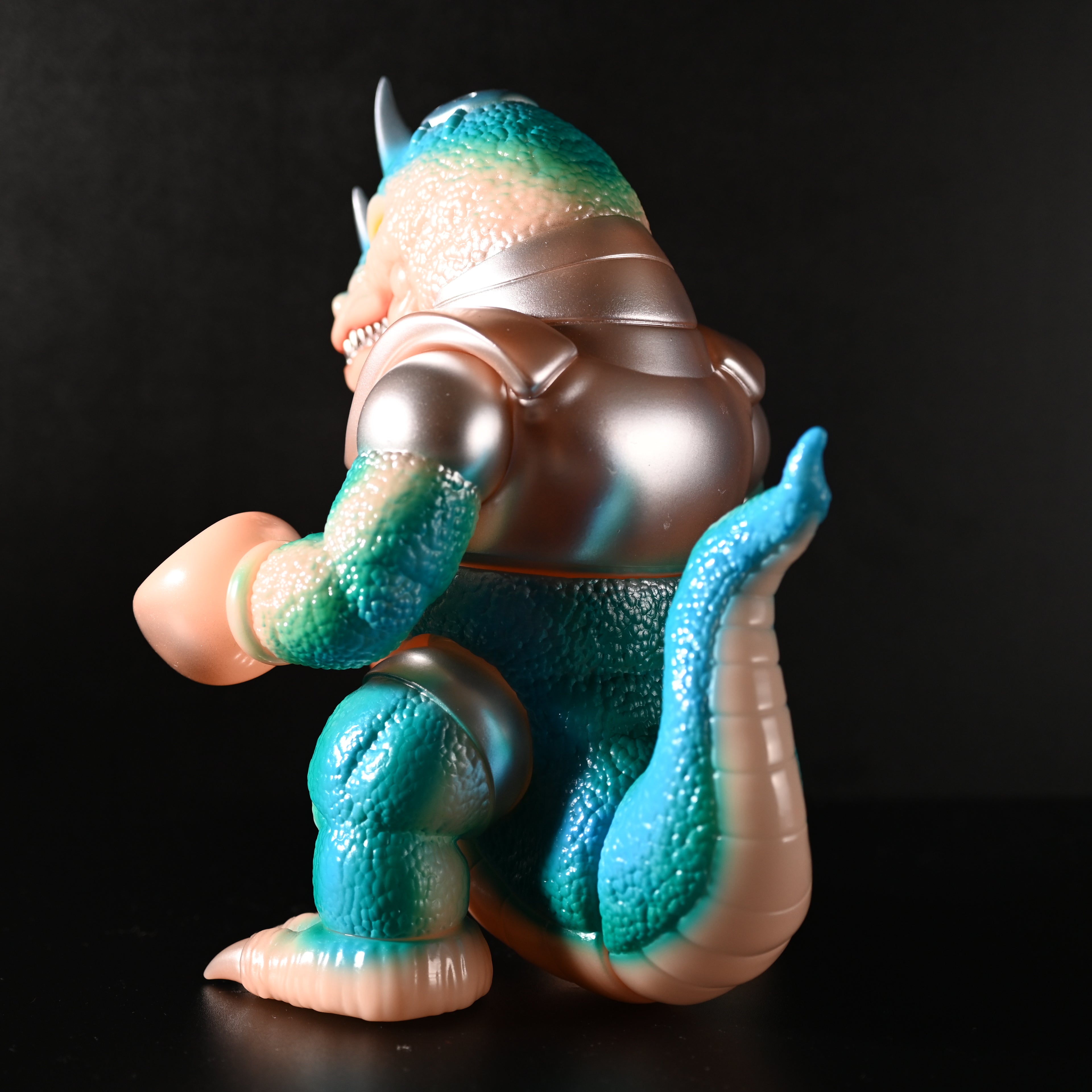 MECHASAURUS SAKI 3rd Colorway (Red Glow-in-Dark)