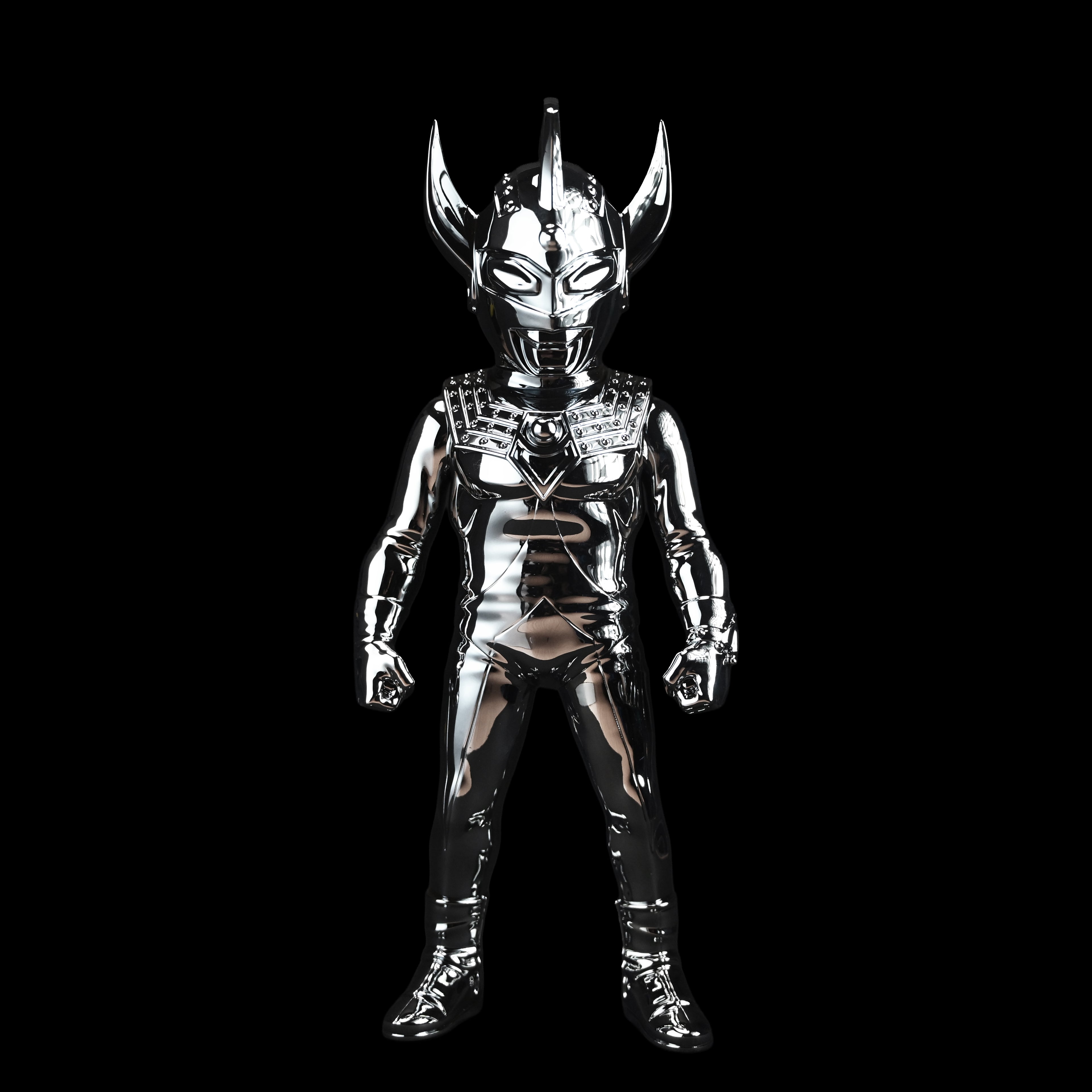 ULTRAMAN TARO Silver Chrome Version