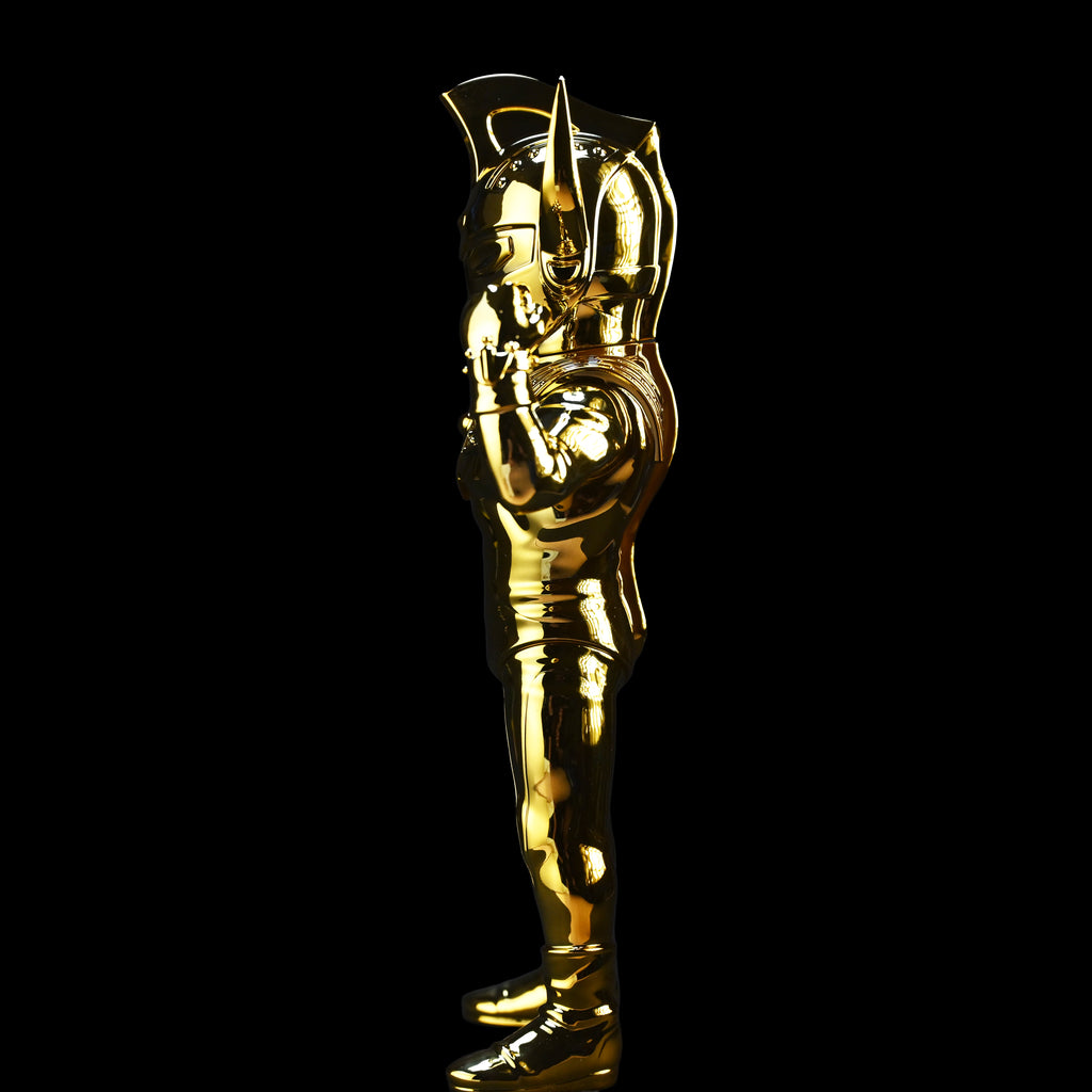 ULTRAMAN TARO Gold Chrome Ultra Dynamite Pose Version