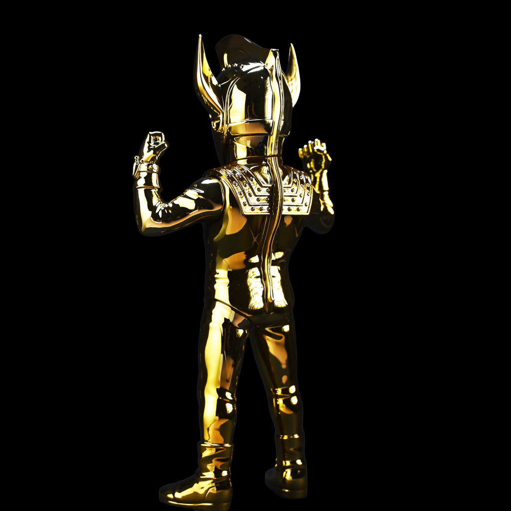 ULTRAMAN TARO Gold Chrome Ultra Dynamite Pose Version