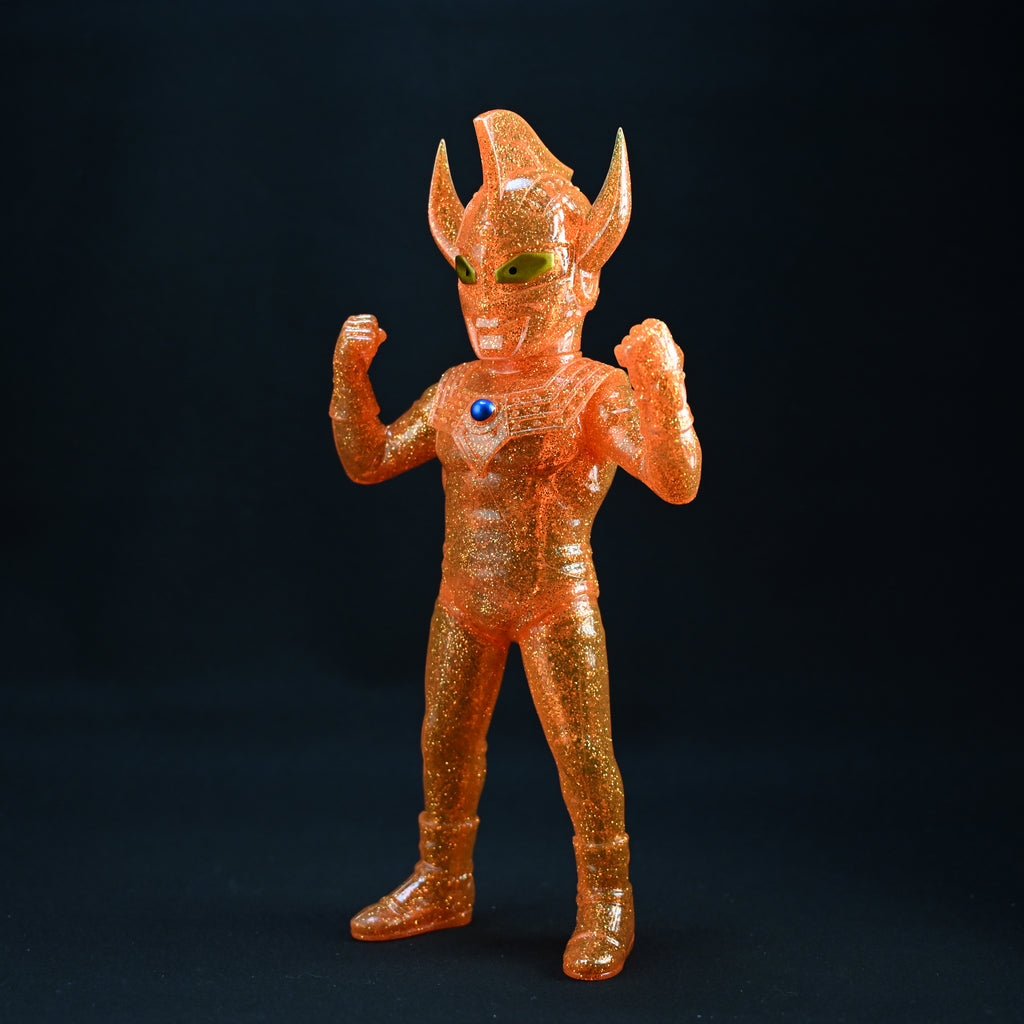 ULTRAMAN TARO Orange Gold Glitter Ultra Dynamite Version
