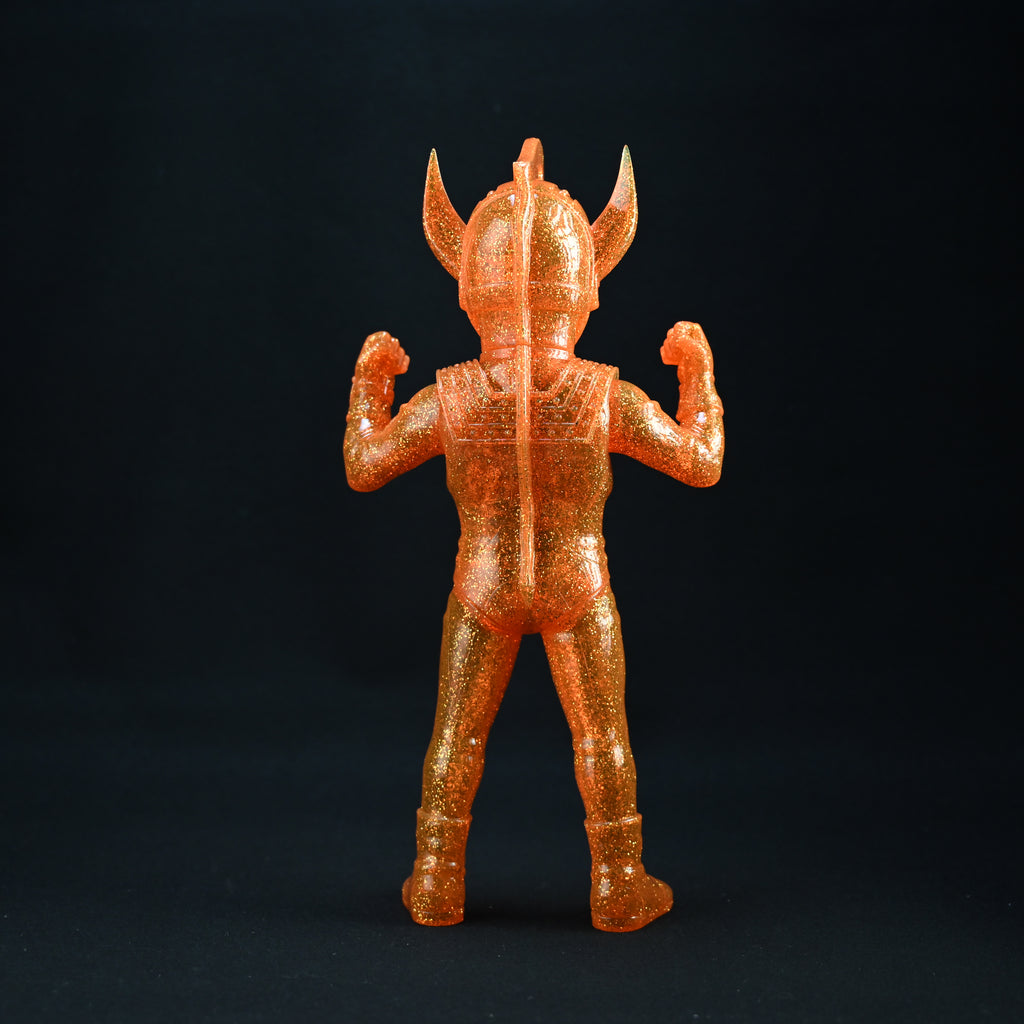 ULTRAMAN TARO Orange Gold Glitter Ultra Dynamite Version