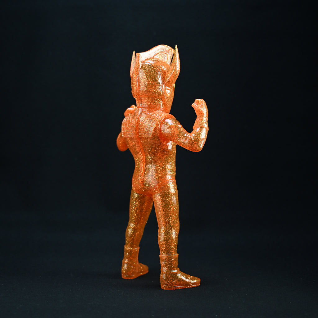 ULTRAMAN TARO Orange Gold Glitter Ultra Dynamite Version